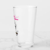 ニューオーリンズバチェロレッテガールズトリップビール タンブラーグラス (左)