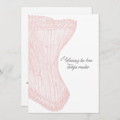 ニューオーリンズバチェロレッテ招待状カスタム 招待状 (正面/裏面)