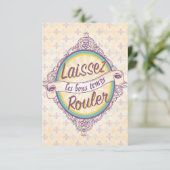 ニューオーリンズバチェロレッテ招待状 招待状 (スタンド正面)