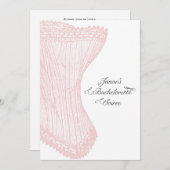 ニューオーリンズバチェロレッテ招待状 招待状 (正面/裏面)