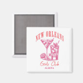 ニューオーリンズバチェロレッテ マグネット (正面/裏面)