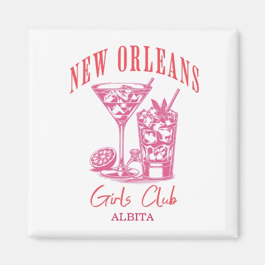 ニューオーリンズバチェロレッテ マグネット (正面)