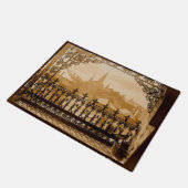 ニューオーリンズバルコニーヴィンテージイメージ ドアマット (アングル)