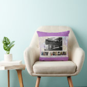 ニューオーリンズバーボン通りマルディグラビーズ クッション (椅子)