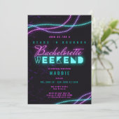 ニューオーリンズビーズバーボンネオンバチェロレッテウィークエンド 招待状 (スタンド正面)