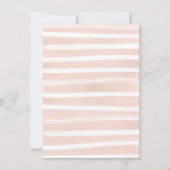 ニューオーリンズピンクブライダルシャワー 招待状 (裏面)