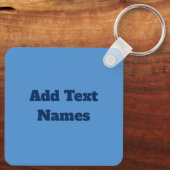 ニューオーリンズフランスののシンボルは4分の1メートルで等しい キーホルダー (裏面)