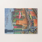 ニューオーリンズフランスのクォーターアレー ジグソーパズル (横)