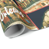 ニューオーリンズフランスのクォーターコーナー ラッピングペーパー (ロールコーナー)