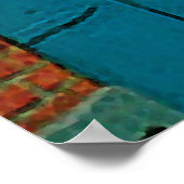 ニューオーリンズフランスのクォーターシーンポスタープリント ポスター (角)