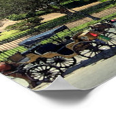 ニューオーリンズフランスのクォータージャクソンスクエアプリント ポスター (角)