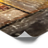 ニューオーリンズフランスのクォータージャクソンスクエアプリント ポスター (角)