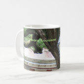 ニューオーリンズフランスのクォーター コーヒーマグカップ (正面左)