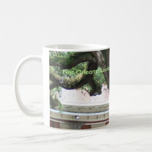 ニューオーリンズフランスのクォーター コーヒーマグカップ (左)