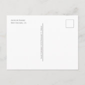 ニューオーリンズフランスのクォーター・ジャクソンスクエア ポストカード (裏面)