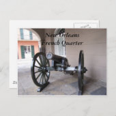 ニューオーリンズフランスのクォーター ポストカード (正面/裏面)