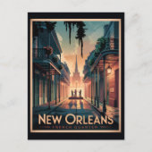 ニューオーリンズフランスのクォーター ポストカード (正面)