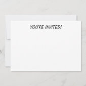 ニューオーリンズフランスの（紋章の）フラ・ダ・リ 招待状 (裏面)