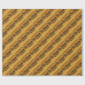 ニューオーリンズポボーイヴィンテージギフト紙 ラッピングペーパー (フラット)