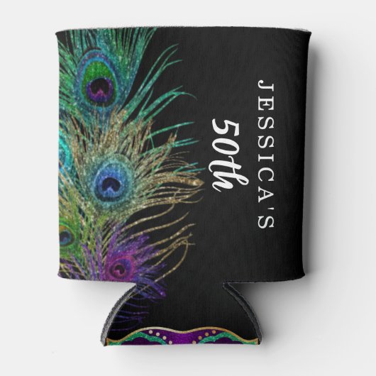 ニューオーリンズマルディグラスバースデーパーティー 缶クーラー (正面)