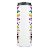 ニューオーリンズマルディグラスパープルイエローグリーン タンブラー (裏面)