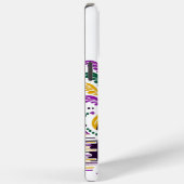 ニューオーリンズマルディグラスパープルイエローグリーン Case-Mate iPhoneケース (裏面 / 右)