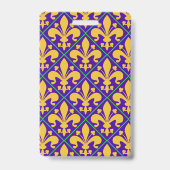 ニューオーリンズマルディグラスファミリー懇親会 バッジ (Back)