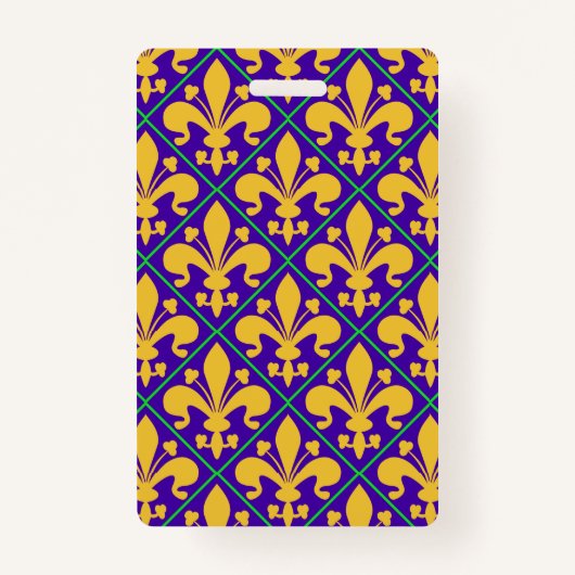 ニューオーリンズマルディグラスファミリー懇親会 バッジ (裏面)