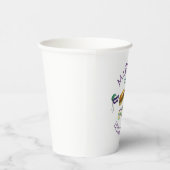 ニューオーリンズマルディグラスベイグネットビーズマスクポボーイ 紙コップ (右)