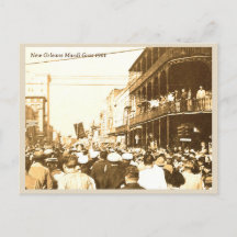 ニューオーリンズマルディグラヴィンテージ写真1961