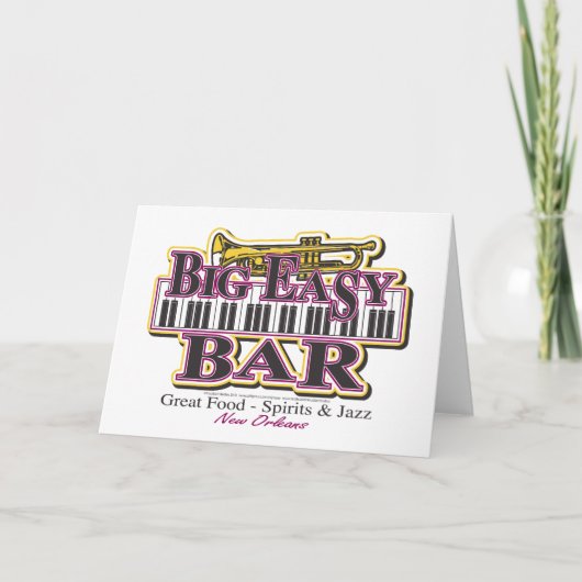 ニューオーリンズマルディグラ カード (正面)