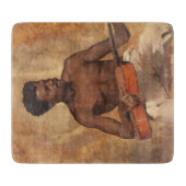 ニューオーリンズミュージシャン（ギタリスト） （フランシス・ミレー） カッティングボード (正面)