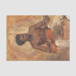 ニューオーリンズミュージシャン（ギタリスト） （フランシス・ミレー） 薄葉紙