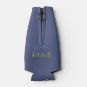 ニューオーリンズミュージックカスタムボトルモノグラムクール ボトルクーラー (裏面)