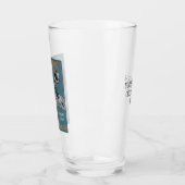 ニューオーリンズミュージックカスタム文字 タンブラーグラス (左)