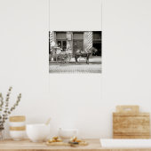 ニューオーリンズミルクカート, 1910.ヴィンテージ写真 ポスター (キッチン)