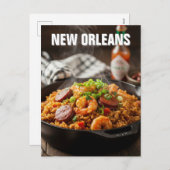 ニューオーリンズルイジアナジャンバラヤ シーズンポストカード (正面/裏面)