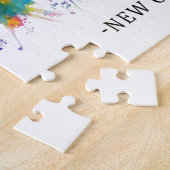 ニューオーリンズルイジアナスカイライン ジグソーパズル (側面)