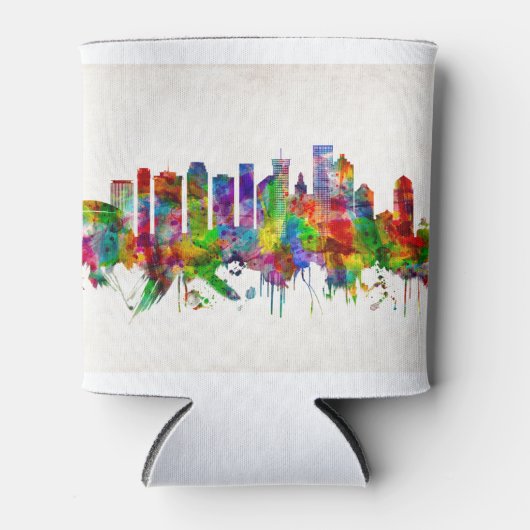 ニューオーリンズルイジアナスカイライン 缶クーラー (正面)