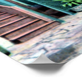 ニューオーリンズルイジアナスペインのコートヤード1920 ポスター (角)