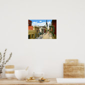 ニューオーリンズルイジアナチャートレス通りクアフランスのルト ポスター (キッチン)