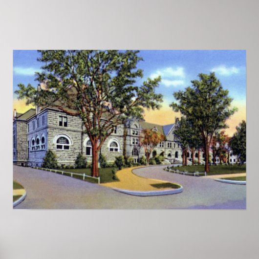 ニューオーリンズルイジアナチュラン大学 ポスター (正面)