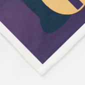 ニューオーリンズルイジアナフランスのクォーターアットサンセット フリースブランケット (角)