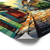 ニューオーリンズルイジアナレトロ ポスター (角)