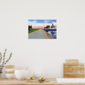 ニューオーリンズルイジアナ湖ポンチャートレインライトハウス ポスター (キッチン)