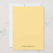 ニューオーリンズルイジアナ結婚式招待状レトロ 招待状 (裏面)