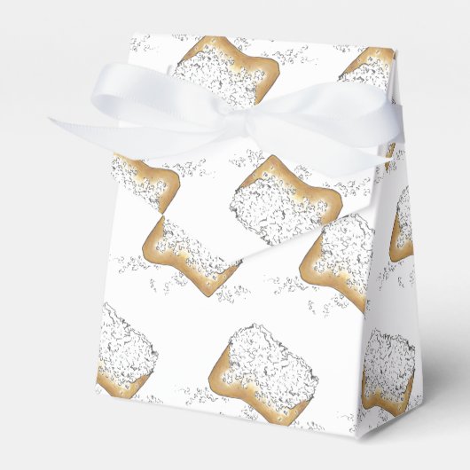 ニューオーリンズルイジアナNOLAスガリーベイグネットペストリー フェイバーボックス (正面サイド)