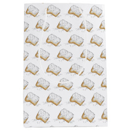 ニューオーリンズルイジアナNOLAスガリーベイグネットペストリー ミディアムペーパーバッグ