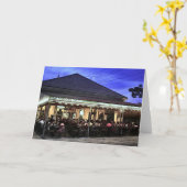 ニューオーリンズレストランコーヒーショップ カード (黄色い花)