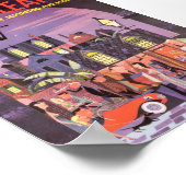 ニューオーリンズレトロヴィンテージトラベルポスター ポスター (角)